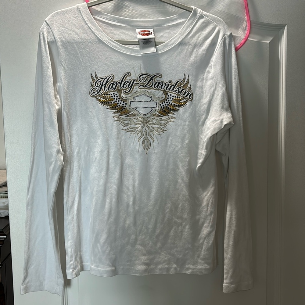 Long sleeve ladies Harley Davidson tshirt